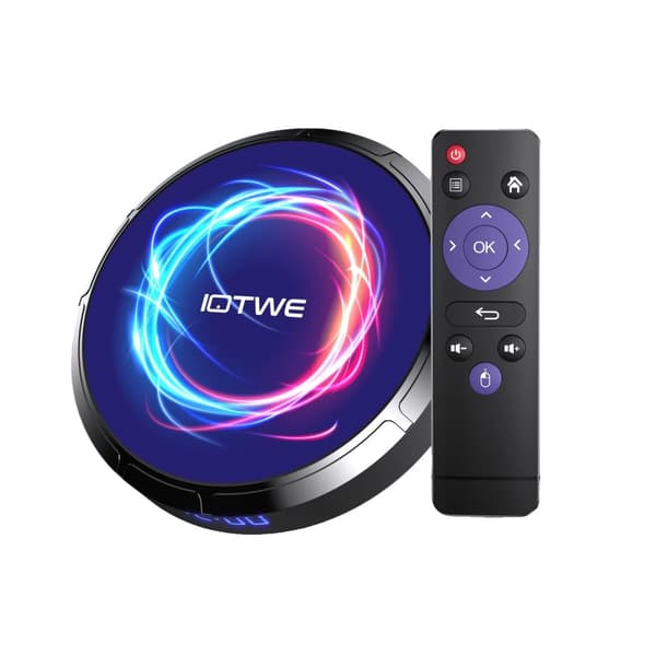 Android TV Box, 8K-utgång, 4GB RAM,EU-kontakt