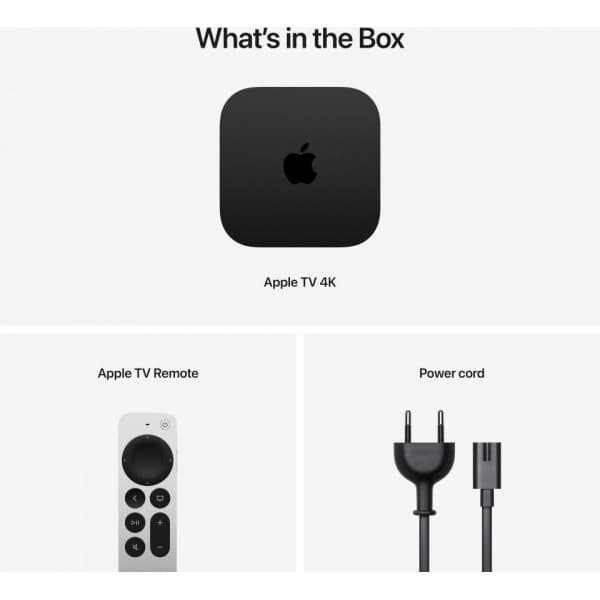 Apple TV 4K 64 GB Wi-Fi mediastreamer (MN873)