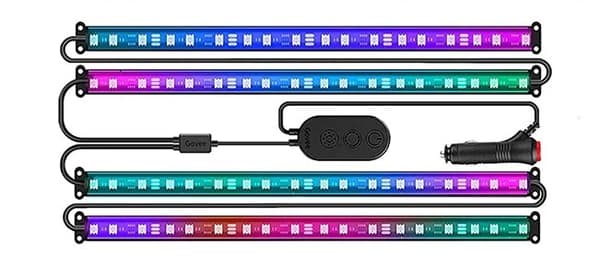 Govee RGBIC Bilbelysning Smart ljusslinga med Bluetooth