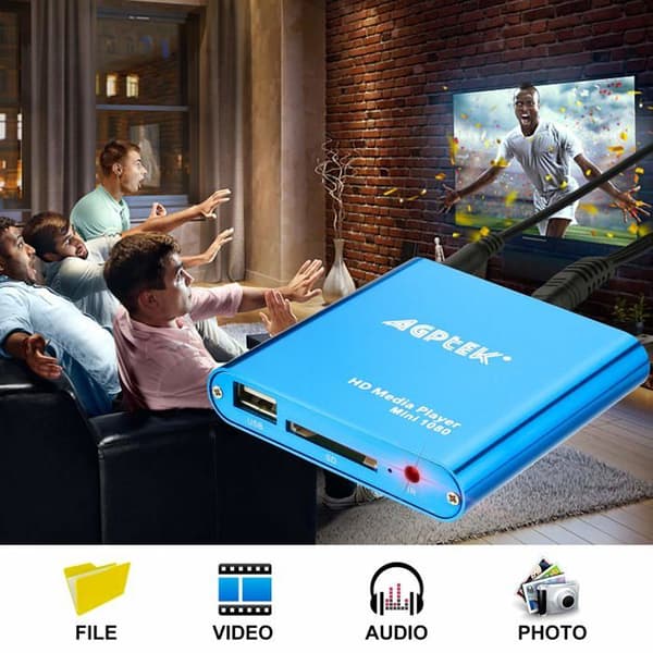 MP4-spelare - digital multimediaspelare Agptek - HA0053