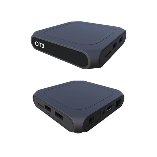 Ostark Android TV -boksi, 6K-tuki, 2GB DDR4 RAM, 32GB tallennustilaa,EU-pistoke