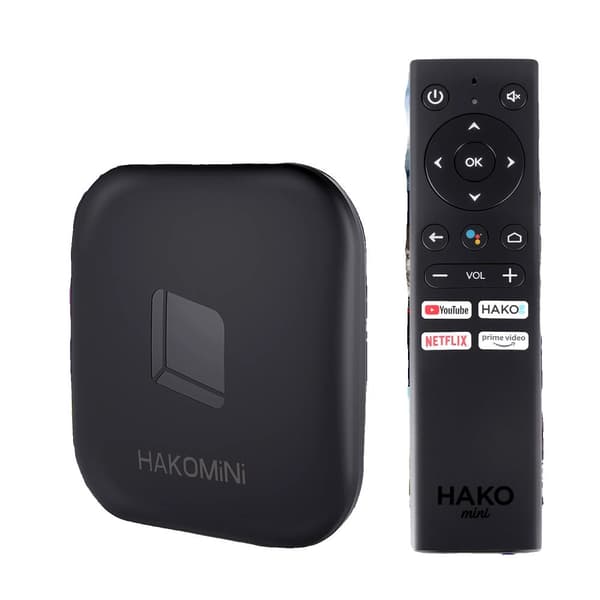 2GB Minne, 8GB Lagring, HDMI Utgång,Google TV LÅDA