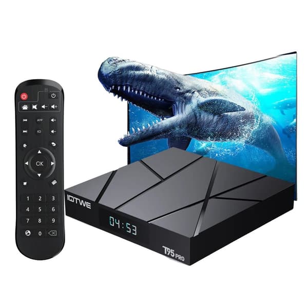 Android TV Box, 4GB RAM, 32GB lagerplads, 6K video support