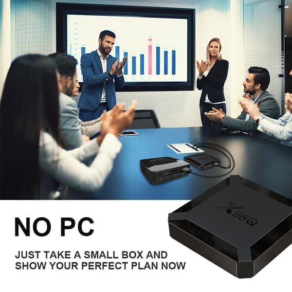 XGODY TV -boksi, 8GB tallennustilaa, neliydinprosessorilla,musta