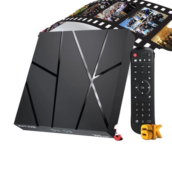T95PRO Smart TV -boksi, Android 13.0, 4GB RAM, 32GB tallennustilaa