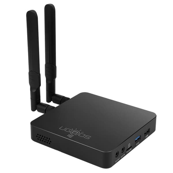 UGOOS AM6B Plus TV Box, 4GB RAM, 32GB Lagring,EU -stik