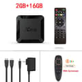 Miniatyrbild 2 av 2: Android Smart TV-box, 4K-upplösning, Quad Core-processor, EU-kontakt, 2G 16G Lägg till G10S