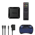 Pikkukuva 1 / 2: Android äly-tv-boksi, 4K-resoluutio, neljän ytimen prosessori, EU-pistoke, 2G 16G Lisää i8