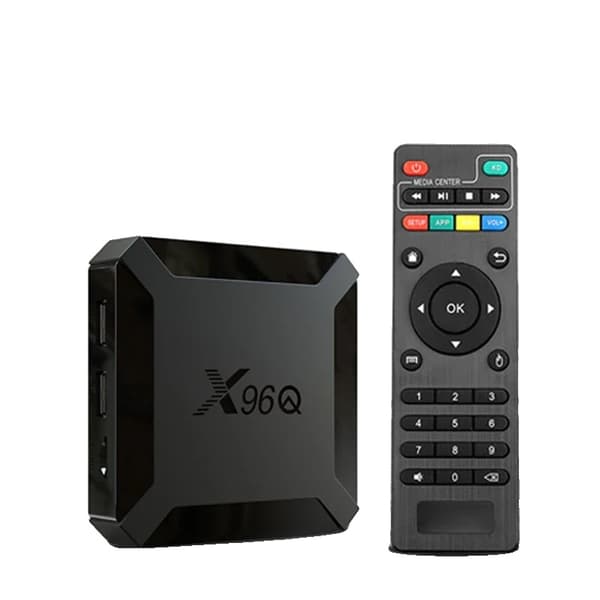X96Q TV Box, 4K Ultra HD-output, Android 10.0 OS,10STK 2G 16G, EU-stik