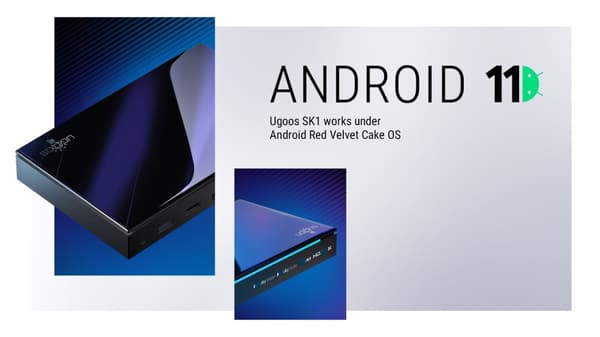 Smart TV Box, Amlogic S928X-K, 8GB RAM, 128GB lagring,EU-kontakt