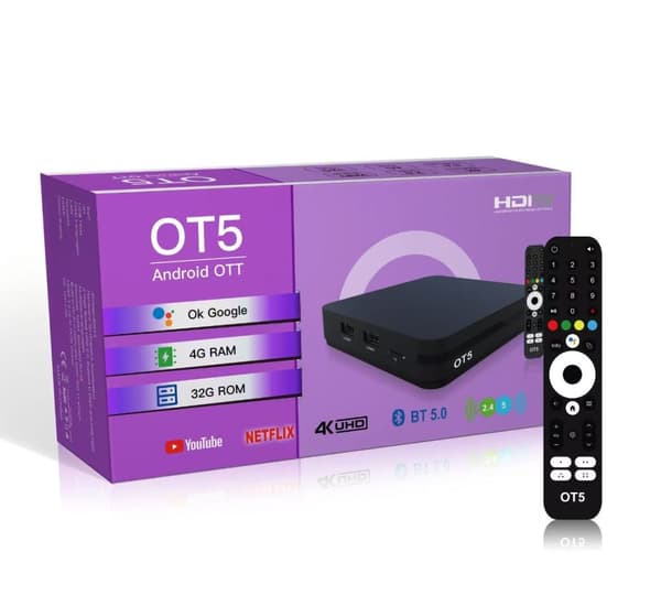 Android-laatikko, 4K UHD, neliydinprosessori, Android 11.0,EU-pistoke