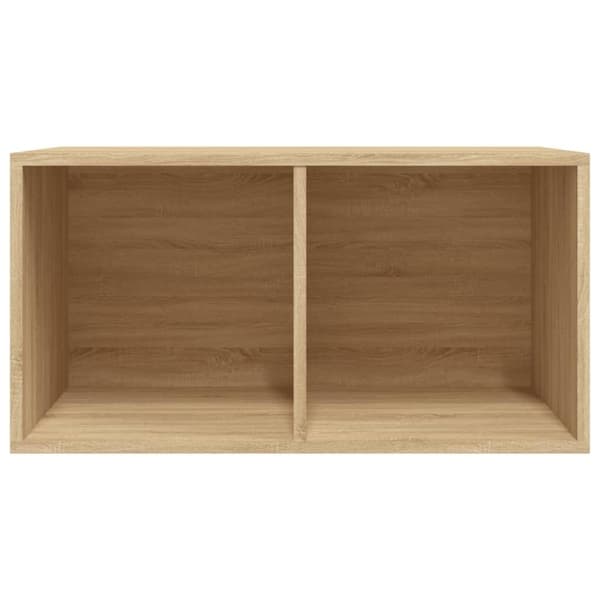 vidaXL Oppbevaringsboks LP sonoma eik 71x34x36 cm konstruert tre