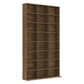 Miniatyrbillede 3 af 8: vidaXL reol 102x23x177,5 cm konstrueret træ brun egetræsfarve