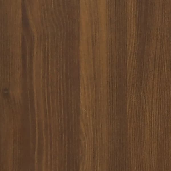 vidaXL cd-reol 102x23x89,5 cm konstrueret træ brun egetræsfarve