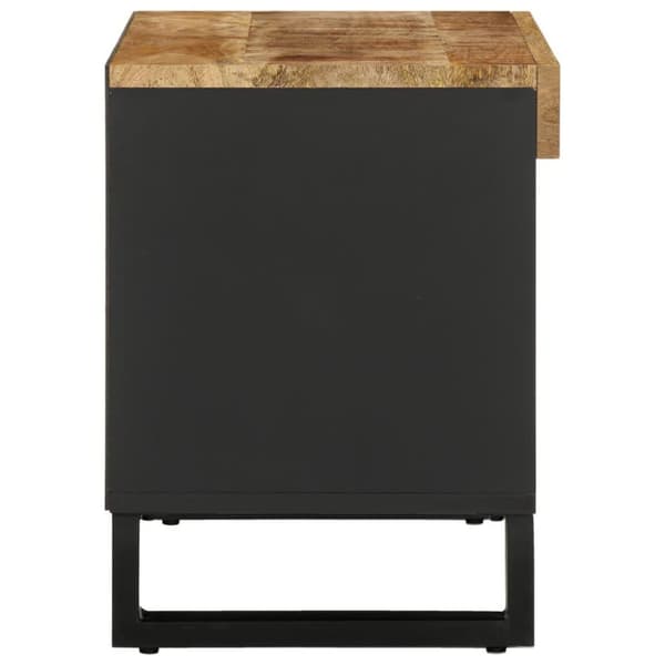 vidaXL TV-taso 85x33x43,5 cm täysi mangopuu