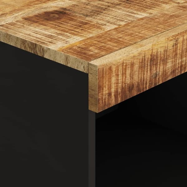 vidaXL TV-taso 85x33x43,5 cm täysi mangopuu