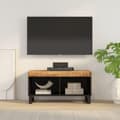 Pikkukuva 2 / 8: vidaXL TV-taso 85x33x43,5 cm täysi mangopuu