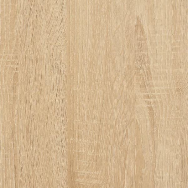 vidaXL Hifi-benk sonoma eik 84,5x38x48 cm konstruert tre