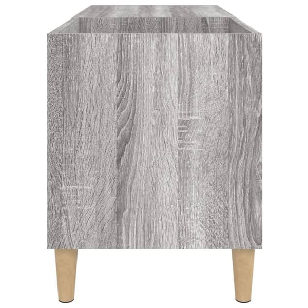 vidaXL vinylskab 84,5x38x48 cm konstrueret træ grå sonoma-eg