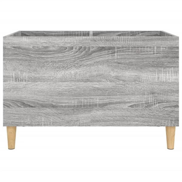 vidaXL Stereobänk grå sonoma 74,5x38x48 cm konstruerat trä