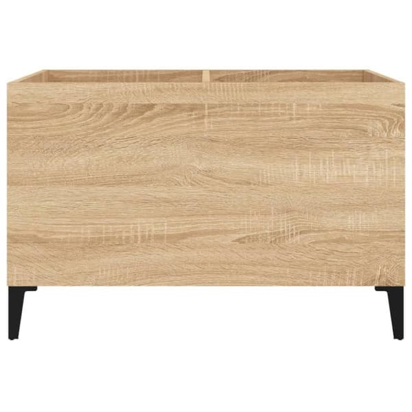 vidaXL Stereobänk sonoma-ek 74,5x38x48 cm konstruerat trä