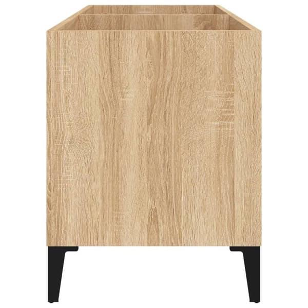 vidaXL Stereobänk sonoma-ek 74,5x38x48 cm konstruerat trä