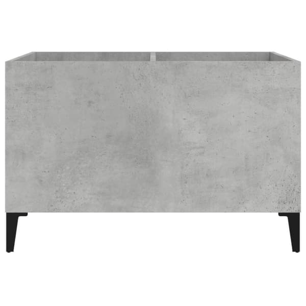 vidaXL Hifi-benk betonggrå 74,5x38x48 cm konstruert tre