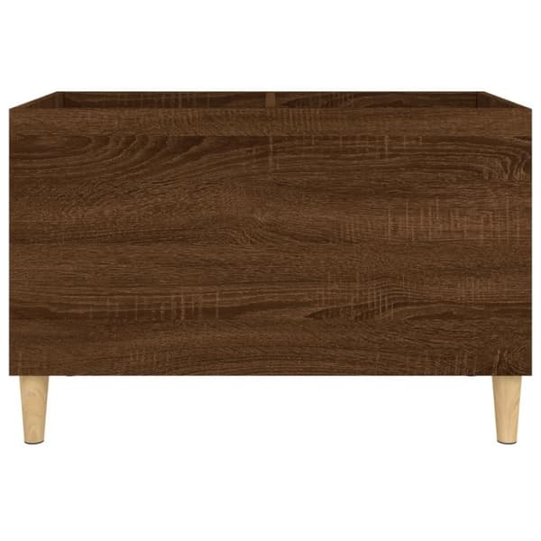 vidaXL vinylskab 74,5x38x48 cm konstrueret træ brun egetræsfarve