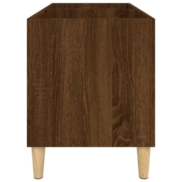 vidaXL vinylskab 74,5x38x48 cm konstrueret træ brun egetræsfarve