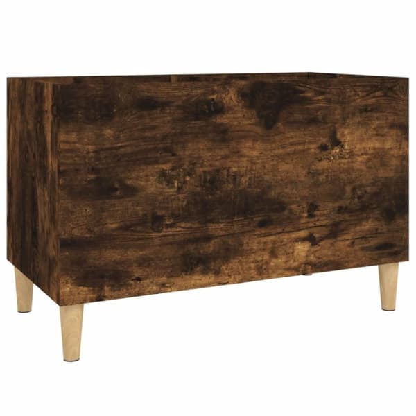 vidaXL vinylskab 74,5x38x48 cm konstrueret træ røget egetræsfarve