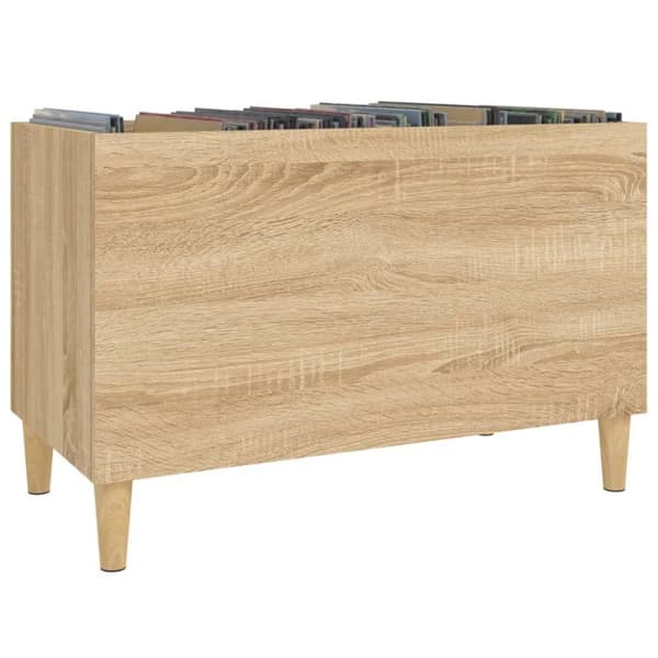 vidaXL vinylskab 74,5x38x48 cm konstrueret træ sonoma-eg