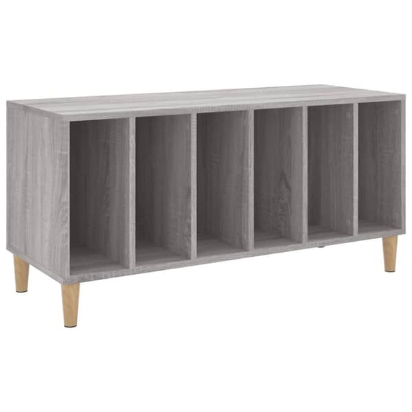 vidaXL vinylskab 100x38x48 cm konstrueret træ grå sonoma-eg