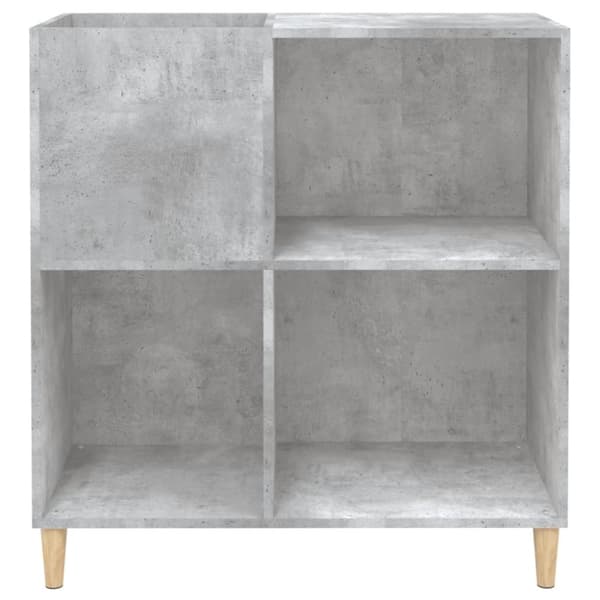 vidaXL Stereobänk betong-grå 84,5x38x89 cm konstruerat trä