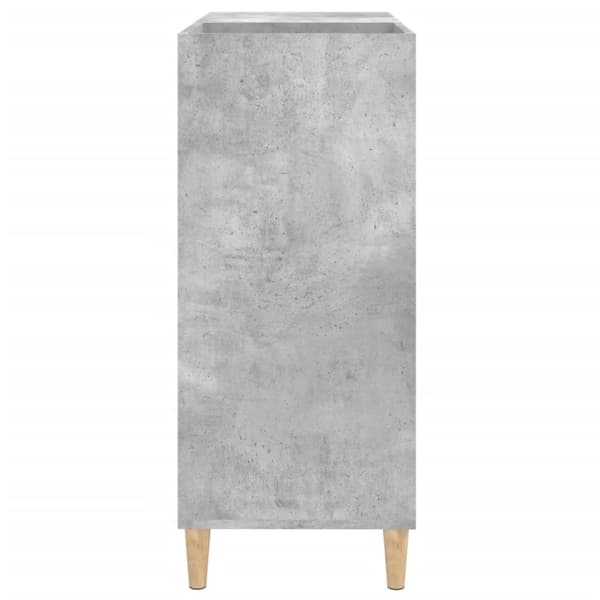 vidaXL Stereobänk betong-grå 84,5x38x89 cm konstruerat trä
