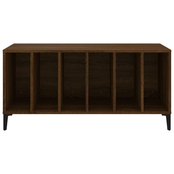 vidaXL vinylskab 100x38x48 cm konstrueret træ brun egetræsfarve