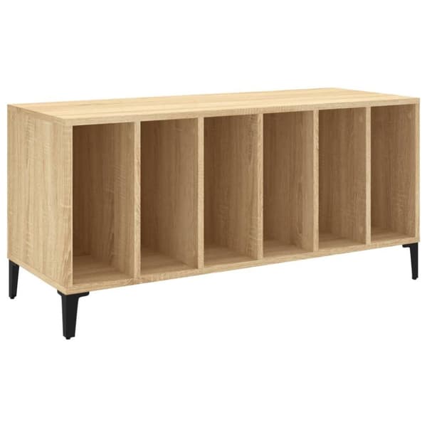 vidaXL vinylskab 100x38x48 cm konstrueret træ sonoma-eg