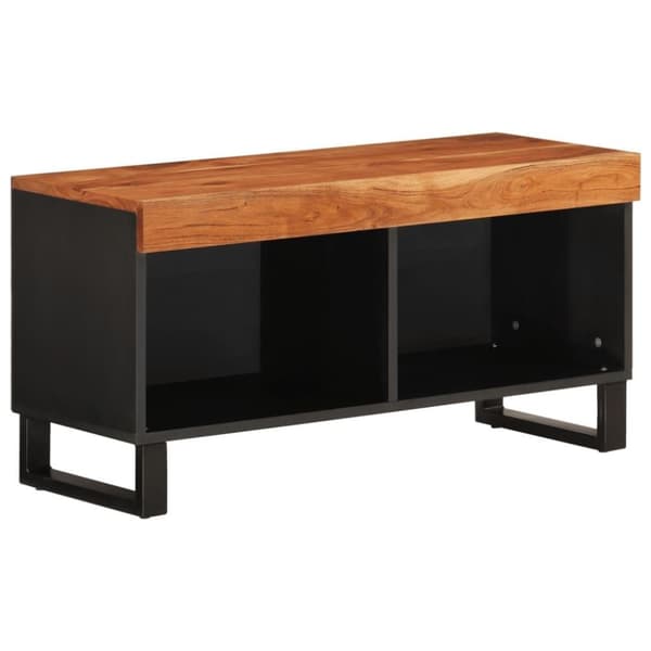 vidaXL Tv-bänk 85x33x43,5 cm massivt återvunnet trä
