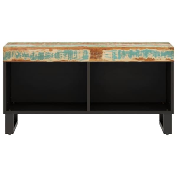vidaXL Tv-bänk 85x33x43,5 cm massivt återvunnet trä