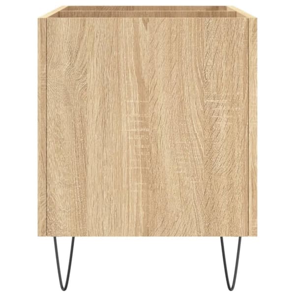 vidaXL Hifi-benk sonoma eik 74,5x38x48 cm konstruert tre