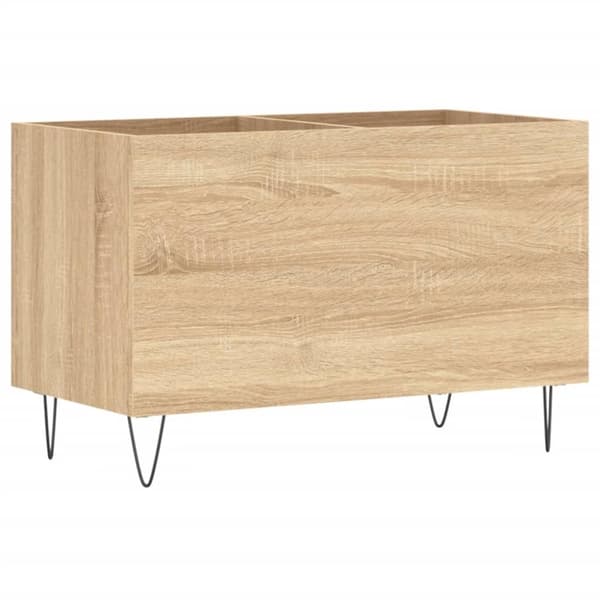 vidaXL Hifi-benk sonoma eik 74,5x38x48 cm konstruert tre