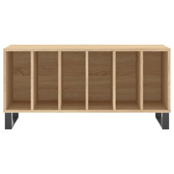 vidaXL vinylskab 100x38x48 cm konstrueret træ sonoma-eg