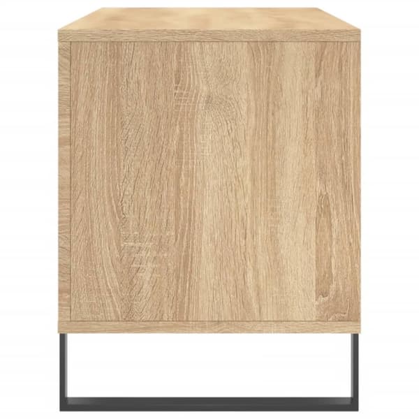 vidaXL vinylskab 100x38x48 cm konstrueret træ sonoma-eg