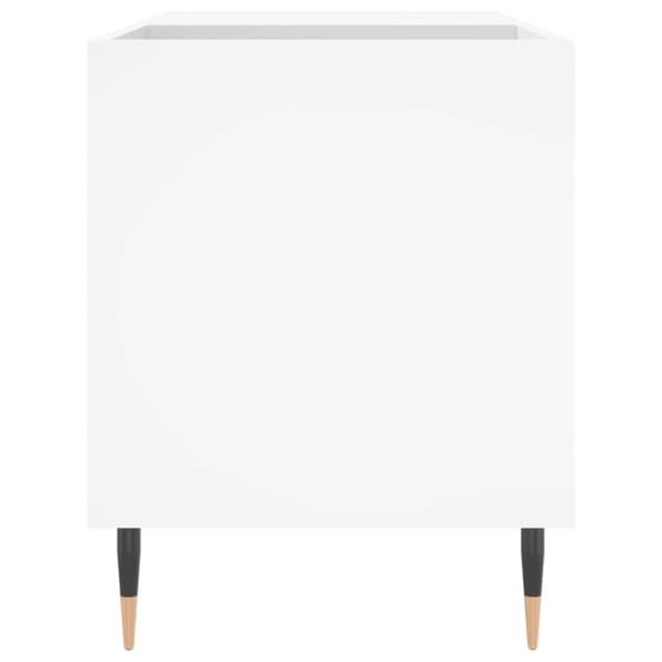 vidaXL vinylskab 85x38x48 cm konstrueret træ hvid
