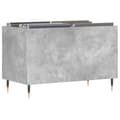 Miniatyrbilde 3 av 9: vidaXL Hifi-benk betonggrå 74,5x38x48 cm konstruert tre