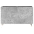 Miniatyrbilde 4 av 9: vidaXL Hifi-benk betonggrå 74,5x38x48 cm konstruert tre
