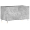 Miniatyrbilde 6 av 9: vidaXL Hifi-benk betonggrå 74,5x38x48 cm konstruert tre