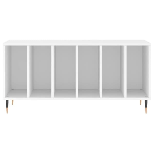 vidaXL vinylskab 100x38x48 cm konstrueret træ hvid