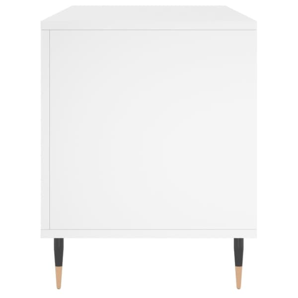 vidaXL vinylskab 100x38x48 cm konstrueret træ hvid