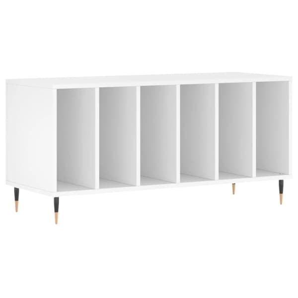 vidaXL vinylskab 100x38x48 cm konstrueret træ hvid