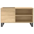 Miniatyrbillede 4 af 9: vidaXL vinylskab 85x38x48 cm konstrueret træ sonoma-eg